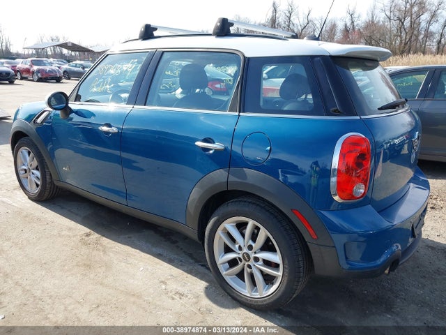 2011 MINI COOPER S COUNTRYMAN WMWZC5C52BWL55235 Photo 2