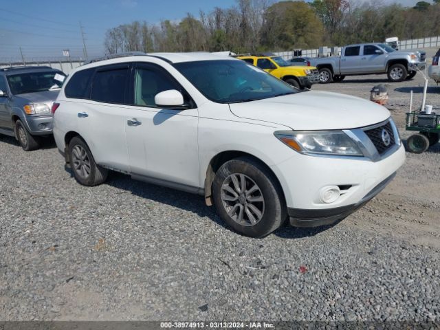 Auction sale of the 2016 Nissan Pathfinder S, vin: 5N1AR2MN1GC614393, lot number: 38974913