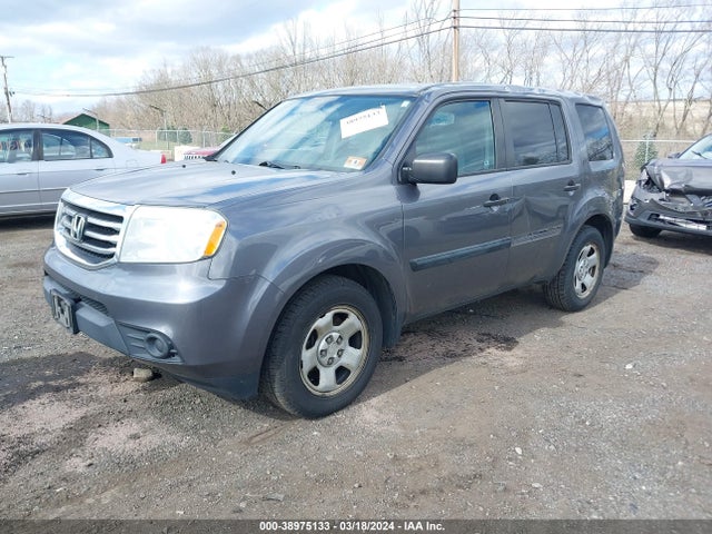 Honda PILOT LX 2015 5FNYF4H22FB011364 Image 2