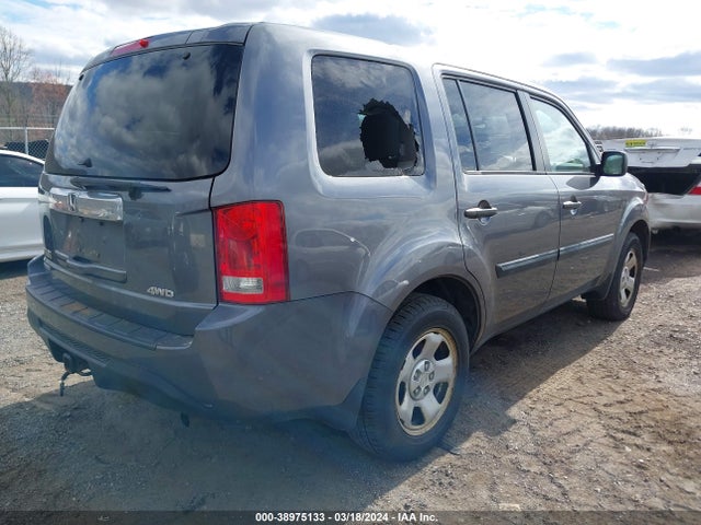 Honda PILOT LX 2015 5FNYF4H22FB011364 Image 6
