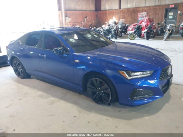 Auction sale of the 2023 Acura Tlx A-spec Package, vin: 19UUB6F5XPA001292, lot number: 38975225