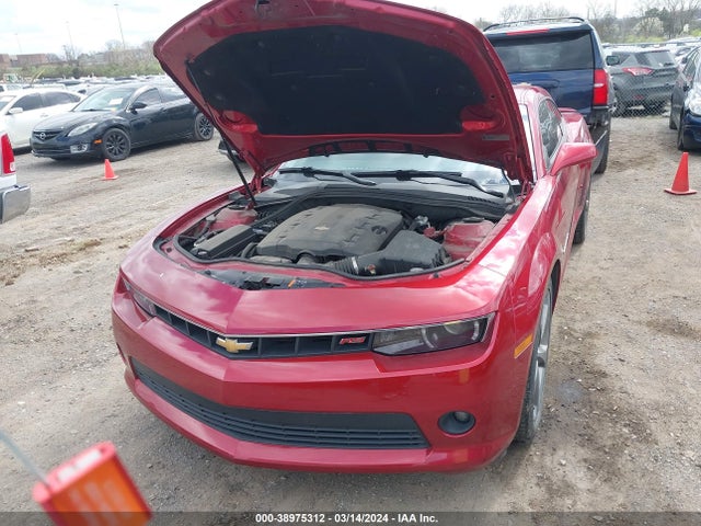 Chevrolet Camaro 2lt 2014 2G1FC1E39E9184659 Image 10