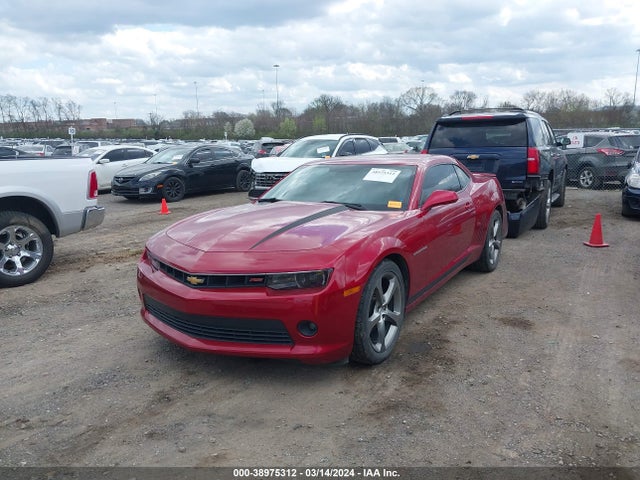 Chevrolet Camaro 2lt 2014 2G1FC1E39E9184659 Image 2