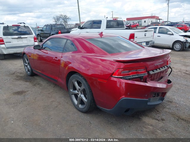 Chevrolet Camaro 2lt 2014 2G1FC1E39E9184659 Image 3