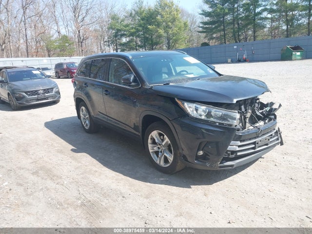 Toyota Highlander Limited 2019 5TDDZRFH0KS929114 Image 1