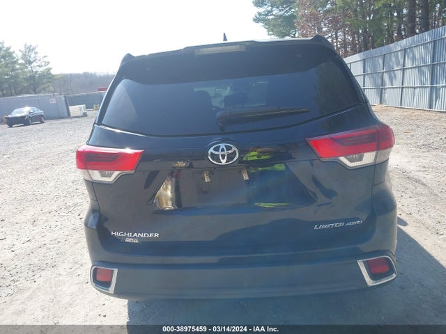 Toyota Highlander Limited 2019 5TDDZRFH0KS929114 Image 16
