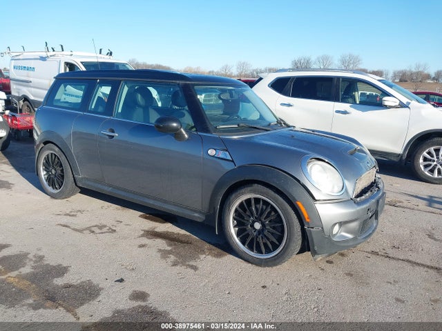 2009 MINI COOPER S CLUBMAN WMWMM33569TP93540 Photo 0