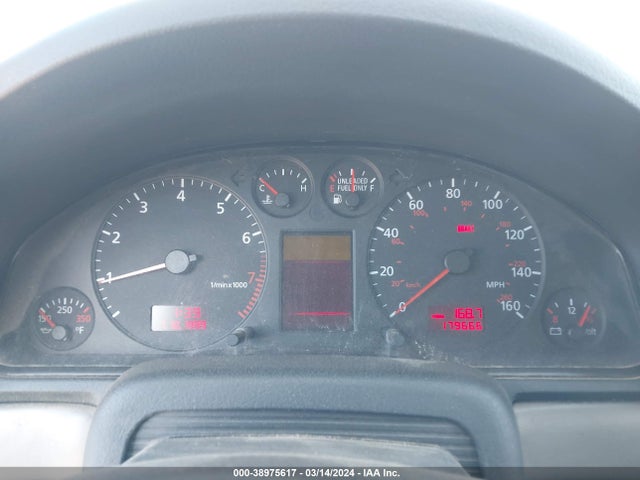 2000 AUDI A4 1.8T VIN: WAUAC28D0YA114968