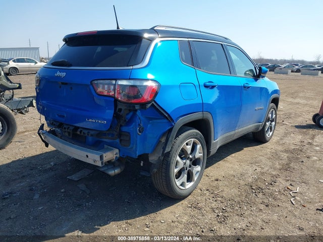 3C4NJDCB8KT842632 Jeep Compass Limited 4x4
