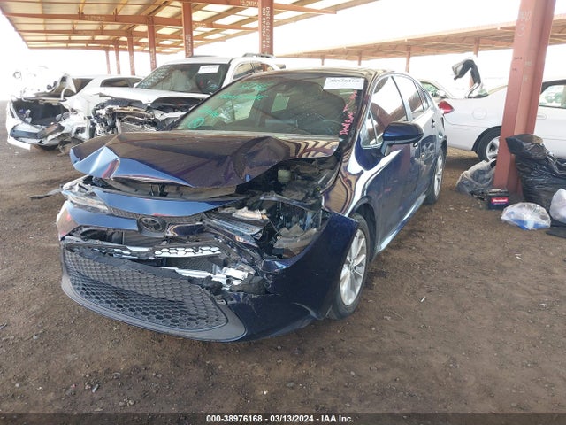 Toyota COROLLA LE 2021 JTDHPMAE5MJ123518 Image 2