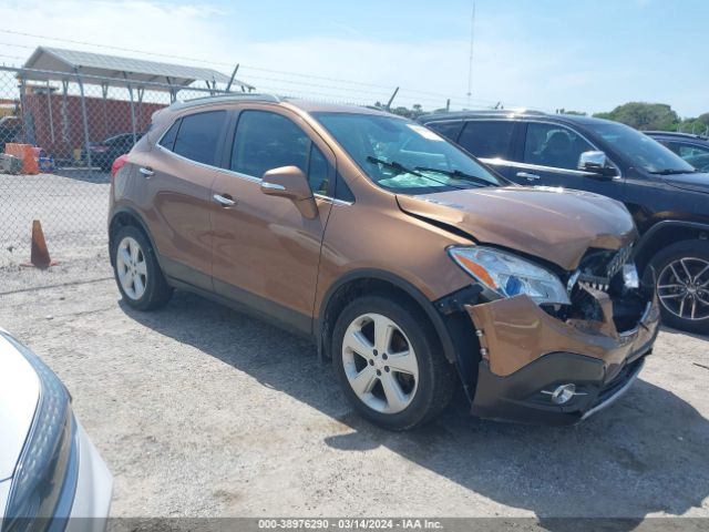 Продажа на аукционе авто 2016 Buick Encore Leather, vin: KL4CJGSB7GB610312, номер лота: 38976290