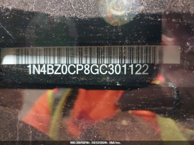 1N4BZ0CP8GC301122 Nissan LEAF SV