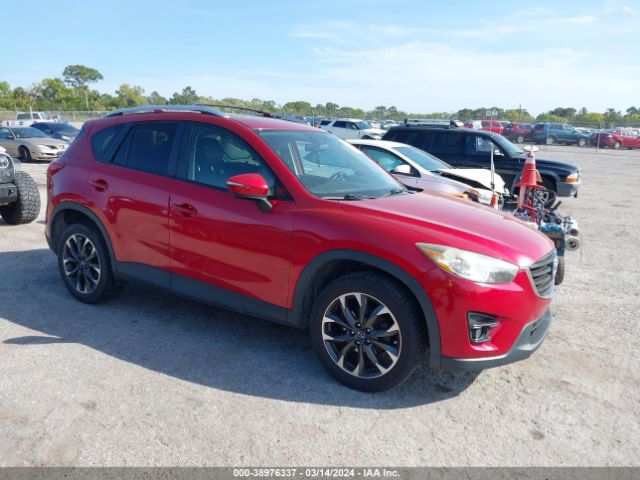 Продажа на аукционе авто 2016 Mazda Cx-5 Grand Touring, vin: JM3KE4DY6G0775888, номер лота: 38976337