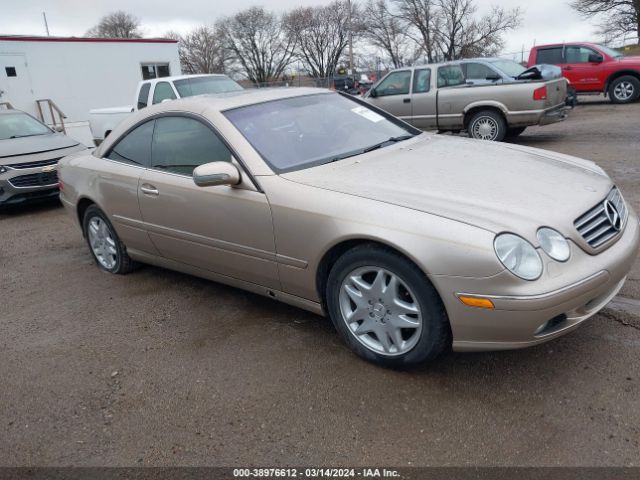 2002 MERCEDES-BENZ CL 500 WDBPJ75J62A022490