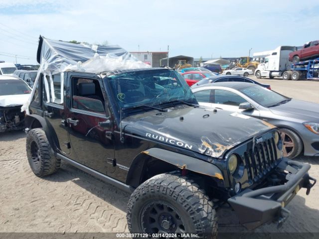 38977129 :رقم المزاد ، 1C4BJWFG7EL165787 vin ، 2014 Jeep Wrangler Unlimited Rubicon مزاد بيع