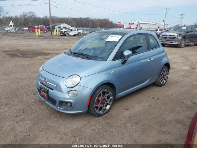 2013 FIAT 500 3C3CFFBR4DT531404 Photo 1