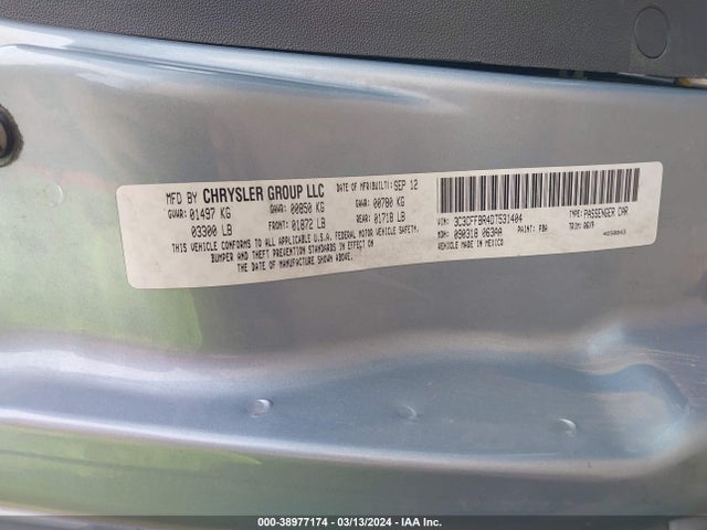 2013 FIAT 500 3C3CFFBR4DT531404 Photo 8