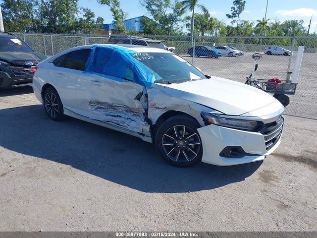 Honda Accord Ex-l 2021 1HGCV1F56MA064438 zdjęcie główne