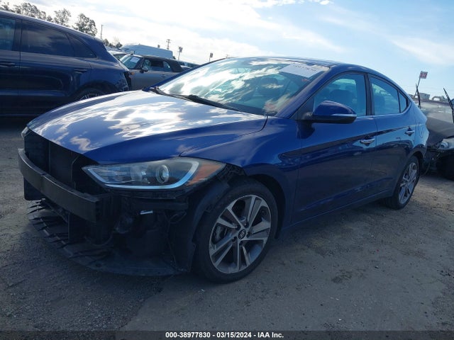 Hyundai Elantra Limited 2017 5NPD84LF8HH070779 Image 2