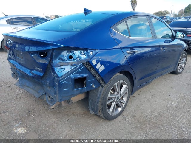 Hyundai Elantra Limited 2017 5NPD84LF8HH070779 Image 4