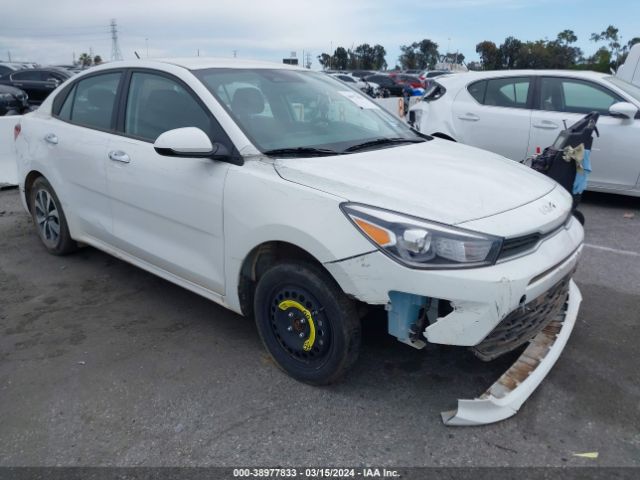 Auction sale of the 2022 Kia Rio S, vin: 3KPA24AD6NE505868, lot number: 38977833