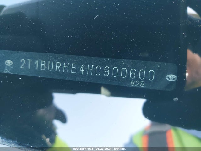 Toyota COROLLA LE 2017 2T1BURHE4HC900600 Image 9