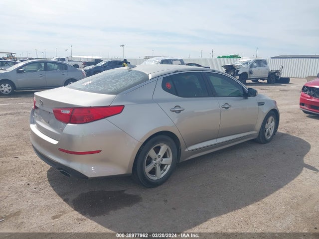 KIA Optima Lx 2015 KNAGM4A78F5526391 Image 4