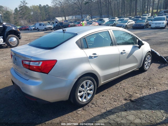 KIA RIO LX 2014 KNADM4A35E6337304 Image 4