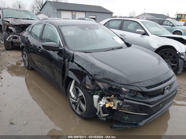 Honda Civic Lx 2020 2HGFC2F67LH573942 Image 1