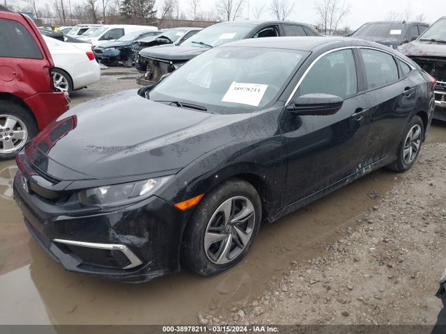 Honda Civic Lx 2020 2HGFC2F67LH573942 Image 2