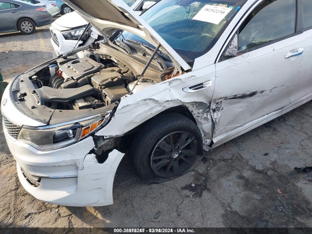 38978247 :رقم المزاد ، 5XXGT4L30GG074482 vin ، 2016 Kia Optima Lx مزاد بيع