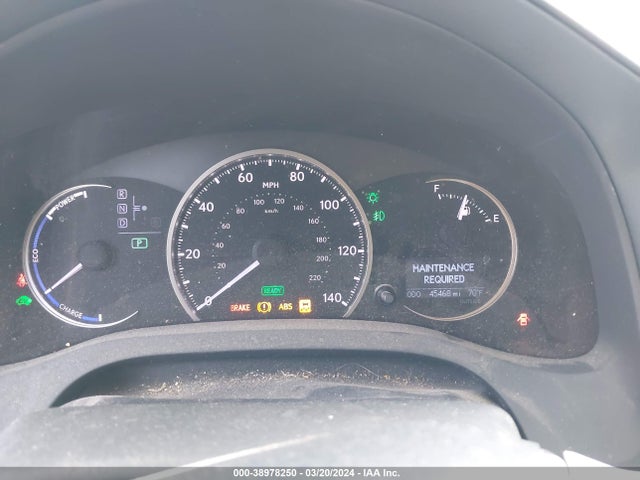 JTHKD5BH0H2283012 Lexus CT 200H