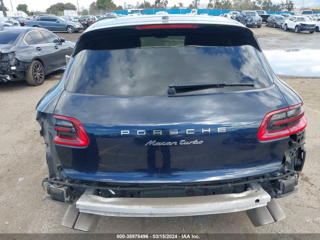 WP1AF2A58JLB71666 Porsche Macan Turbo W/performance Package
