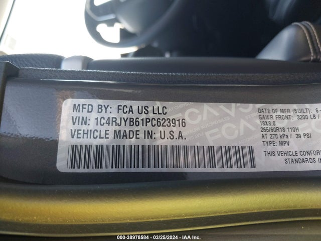 Jeep Grand Cherokee 4xe 2023 1C4RJYB61PC623916 Image 9