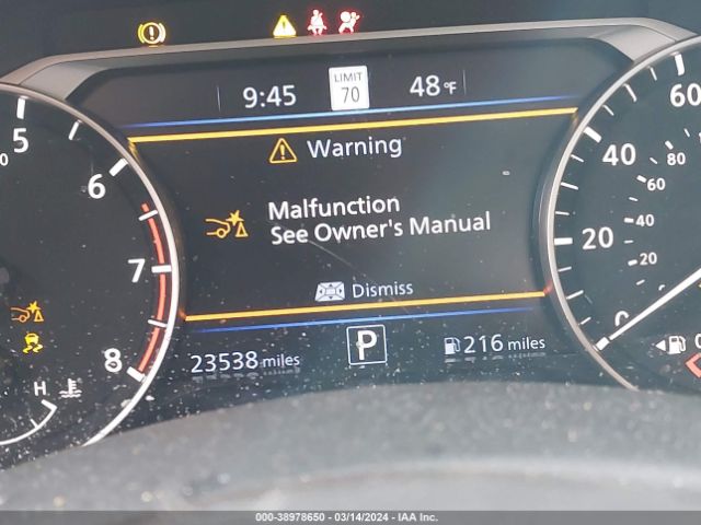 1N4BL4EV5PN412588 Nissan Altima Sl Fwd