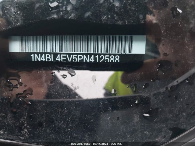 1N4BL4EV5PN412588 Nissan Altima Sl Fwd