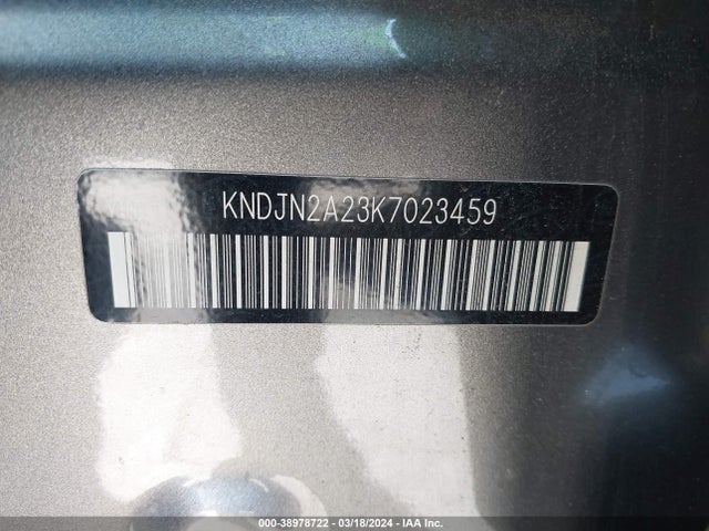 KIA Soul 2019 KNDJN2A23K7023459 Image 9