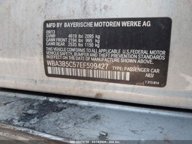 WBA3B5C57EF599427 BMW 328i Xdrive