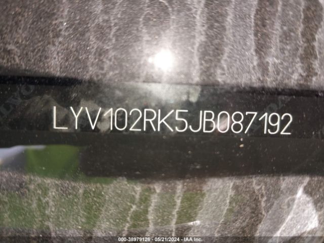 LYV102RK5JB087192 Volvo Xc60 T5 Momentum