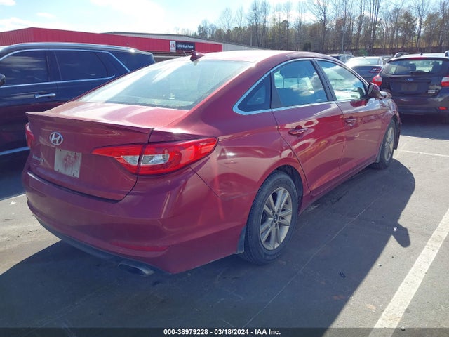 Hyundai SONATA SE 2015 5NPE24AF2FH259501 Image 4