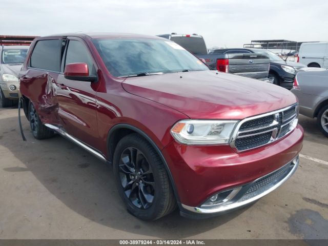 38979244 :رقم المزاد ، 1C4RDHAG5LC107148 vin ، 2020 Dodge Durango Sxt Rwd مزاد بيع