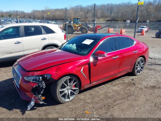 KMTG34LEXLU057731 Genesis G70 3.3t Awd