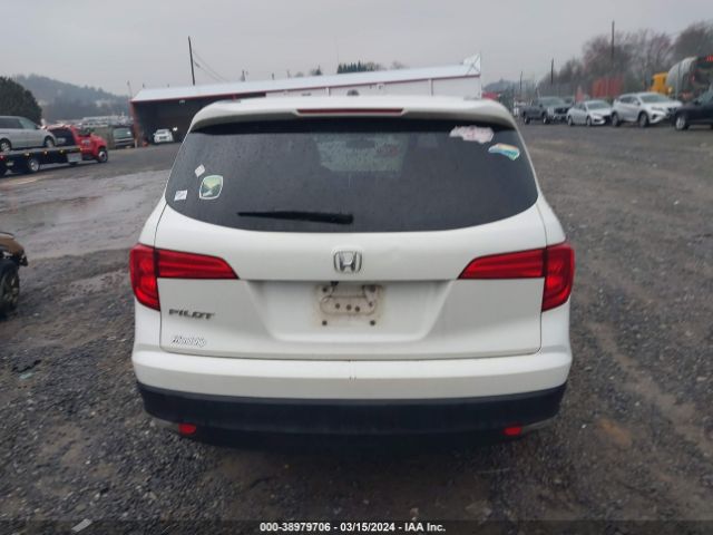 5FNYF5H5XGB034036 Honda Pilot Ex-l
