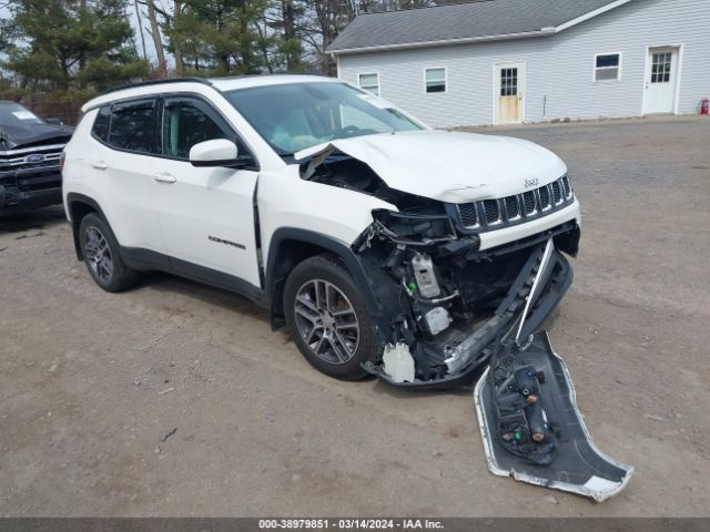 Auction sale of the 2017 Jeep New Compass Latitude 4x4, vin: 3C4NJDBB3HT650934, lot number: 38979851