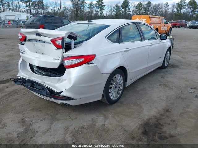 Ford Fusion Hybrid Se 2016 3FA6P0LU9GR405682 Image 4