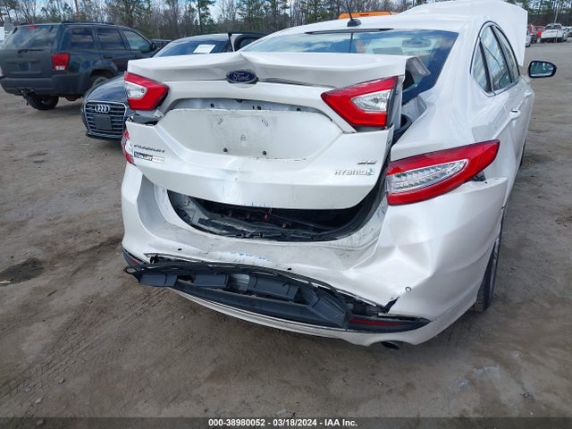 Ford Fusion Hybrid Se 2016 3FA6P0LU9GR405682 Image 6