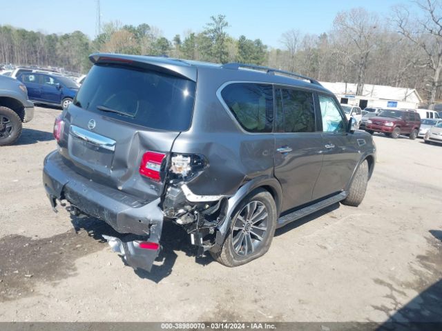 JN8AY2ND4LX016805 Nissan Armada Sl 2wd