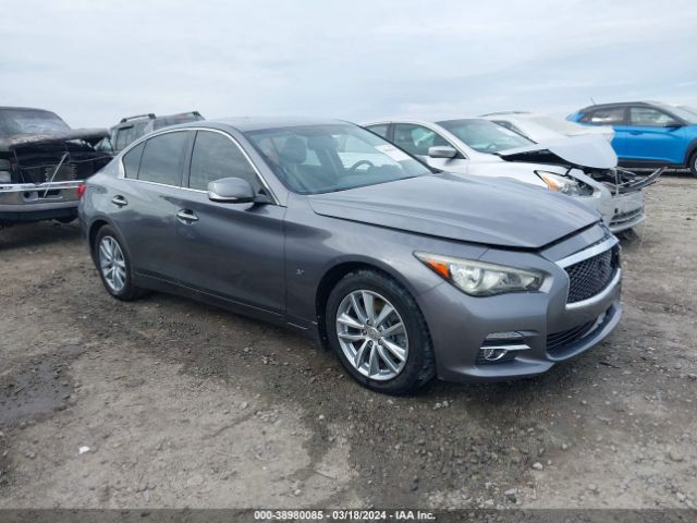 Продажа на аукционе авто 2015 Infiniti Q50 Premium, vin: JN1BV7AR1FM419625, номер лота: 38980085