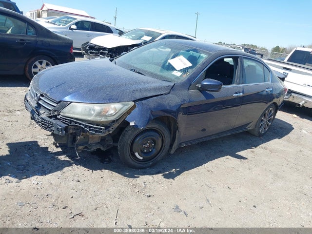 Honda Accord Sport 2014 1HGCR2F57EA268984 Image 2