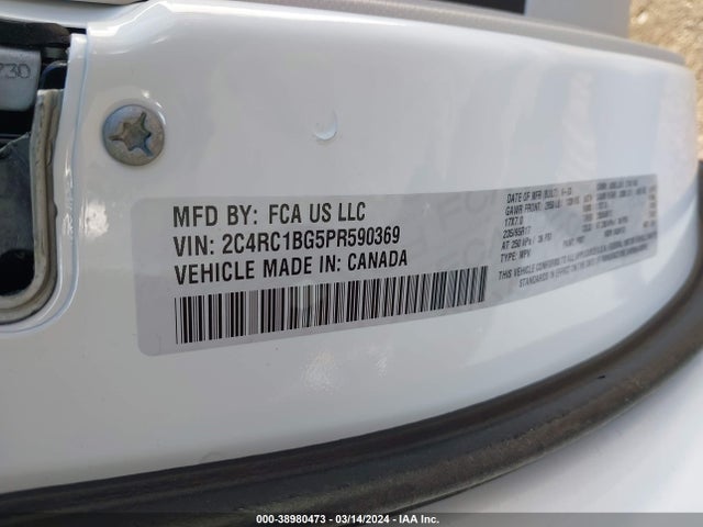 Chrysler Pacifica Touring L 2023 2C4RC1BG5PR590369 Image 9